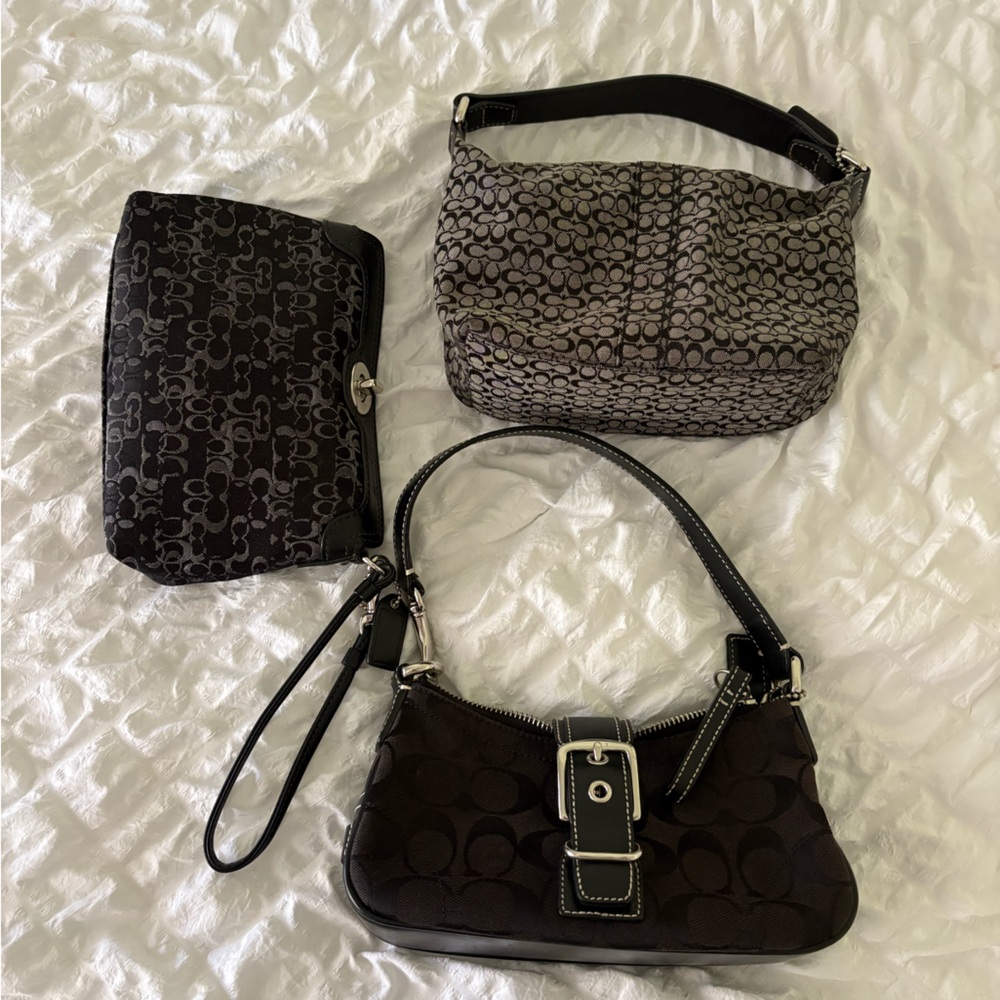 Coach y2k vintage bag bundle